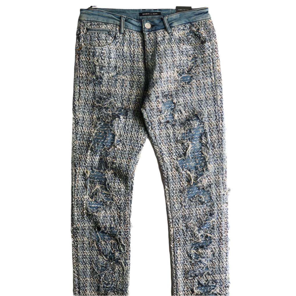 Embellish BLUE SALVAGE Denim (Black Multi)