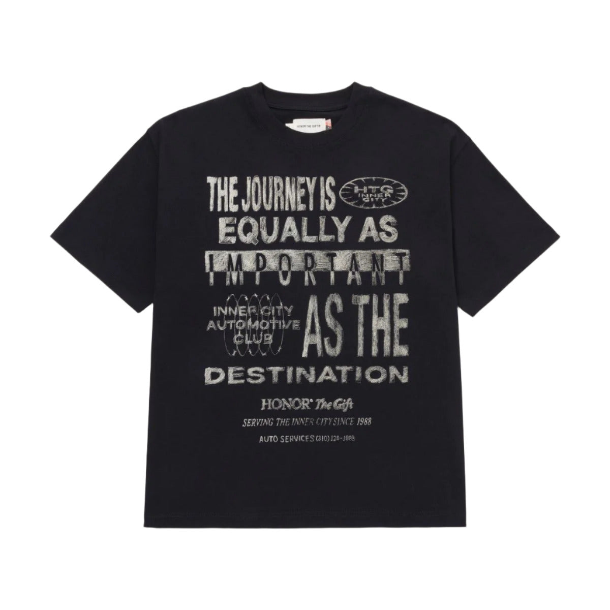 HONOR THE GIFT TRAVELLED JOURNEY TEE