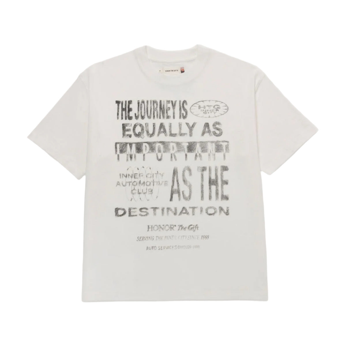 HONOR THE GIFT TRAVELLED JOURNEY TEE