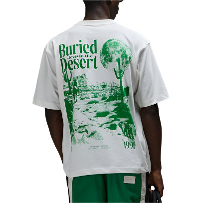 CRIMINAL DAMAGE BURIED DEEP T-SHIRT WHITE