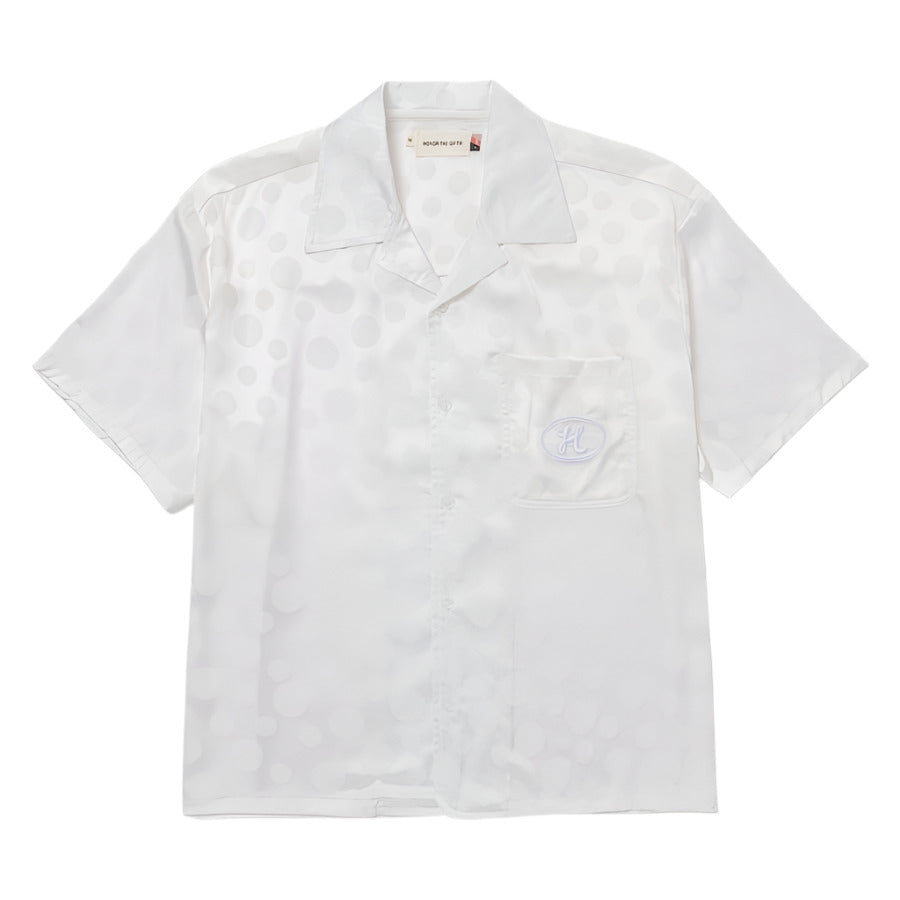 HONOR THE GIFT POLKA DOT SHIRT WHITE