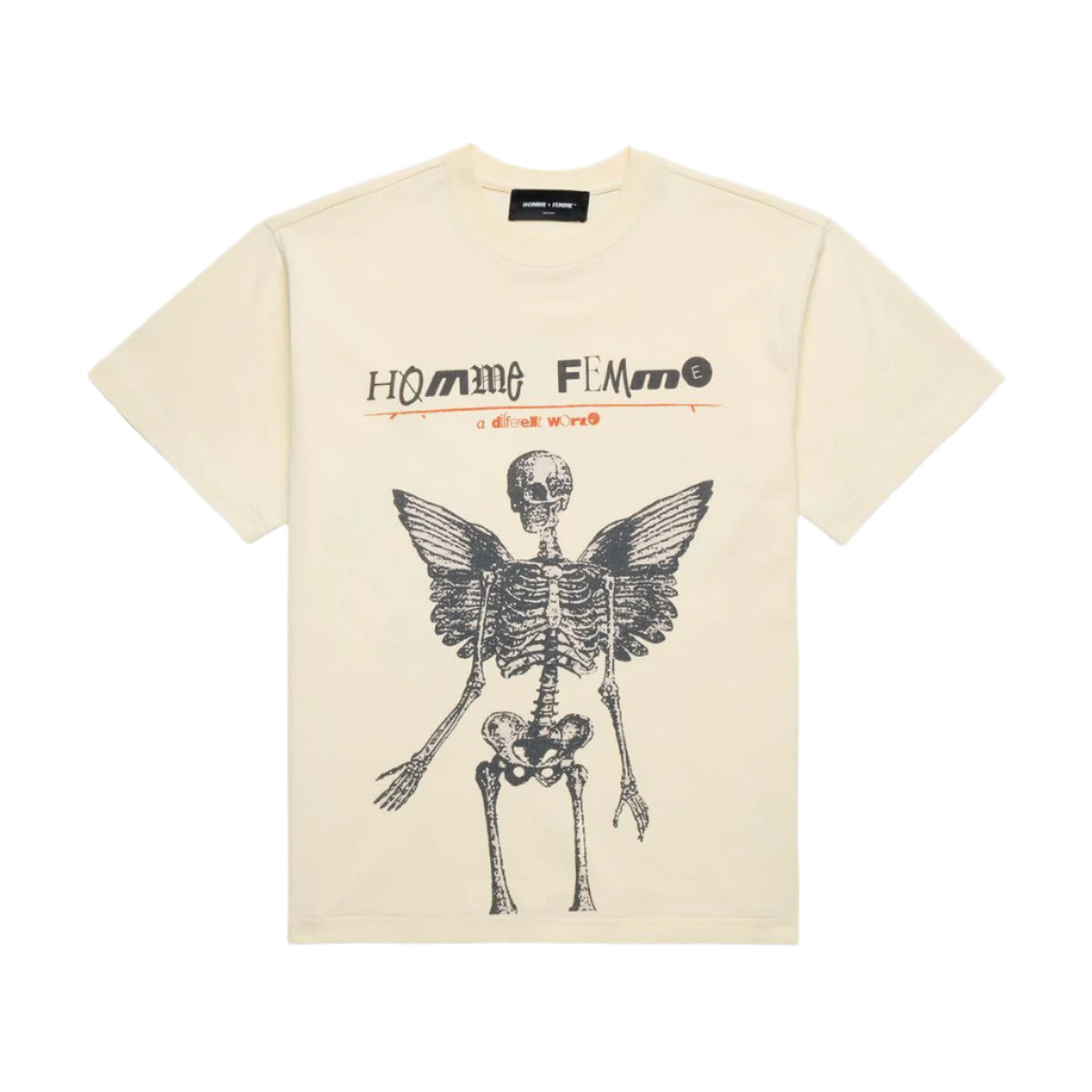 HOMME + FEMME LA Circle Of Life Tee Cream