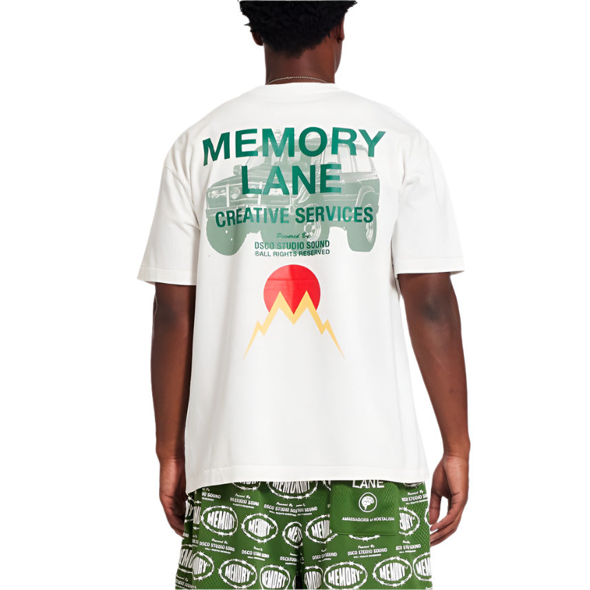 MEMORY LANE CORE CRUISER TEE OFF WHITE