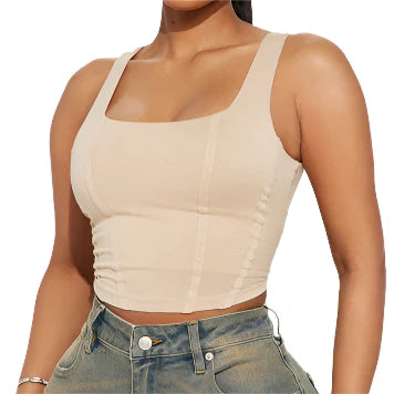 jone(s) Women Amazed Corset Top - Taupe