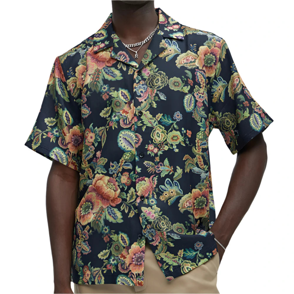 jone(s) Floral Shirt - Black