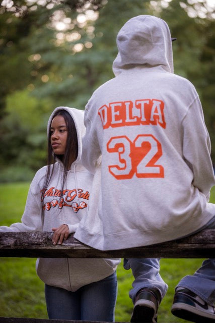 jone(s) White Gold "Delta" Oatmeal Full Zip Hoody