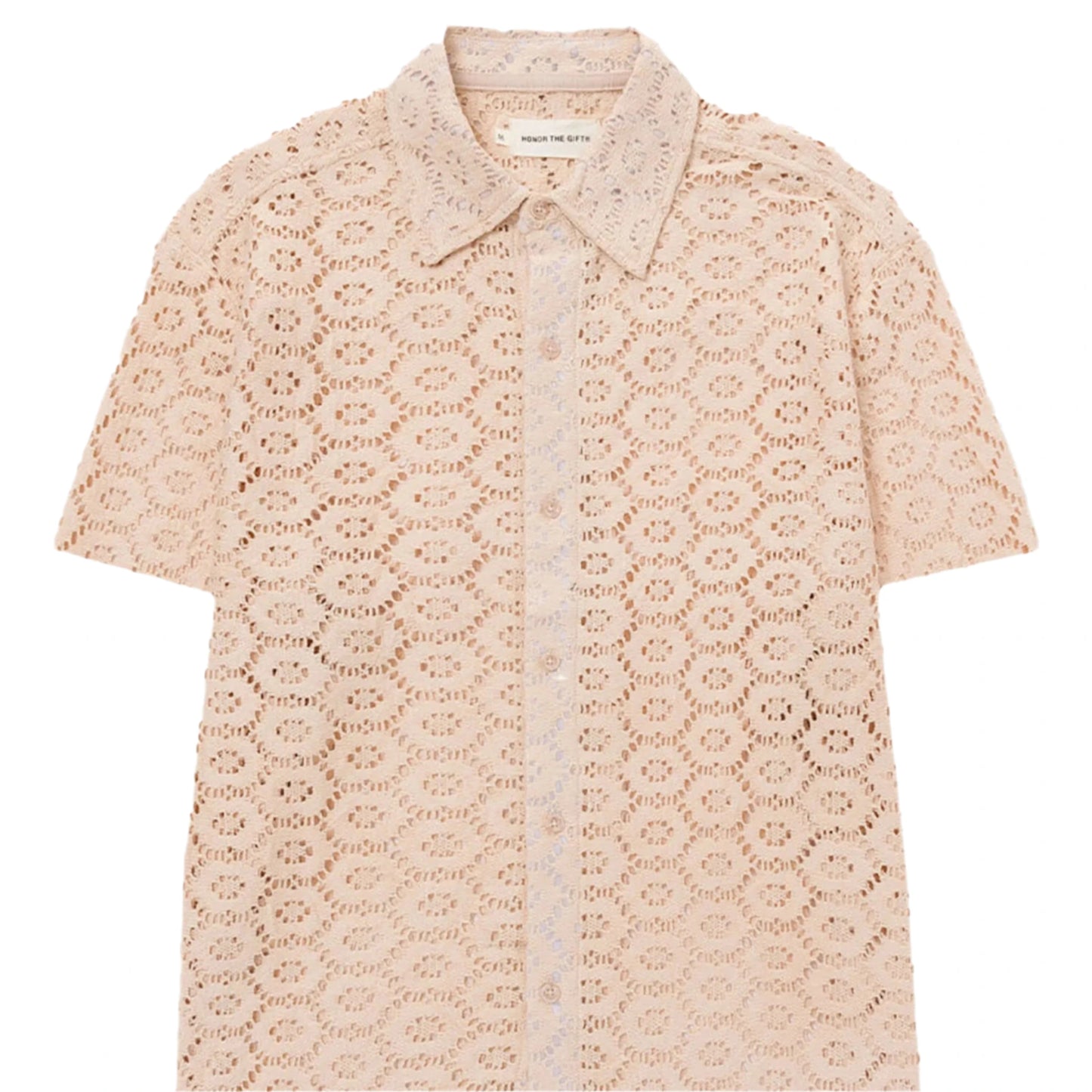 HONOR THE GIFT CROCHET BUTTON UP