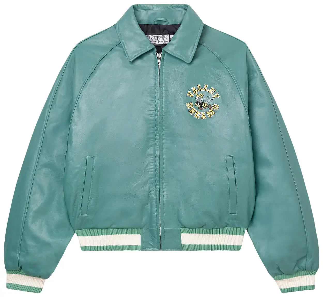 VALE MASCOT BOMBER JACKET AQUA Large