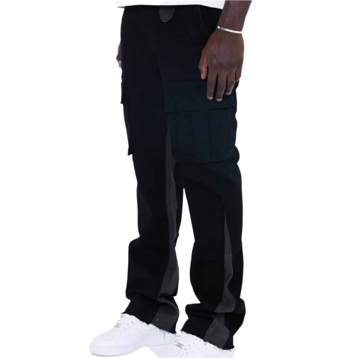 Black Amicci Flare Pants