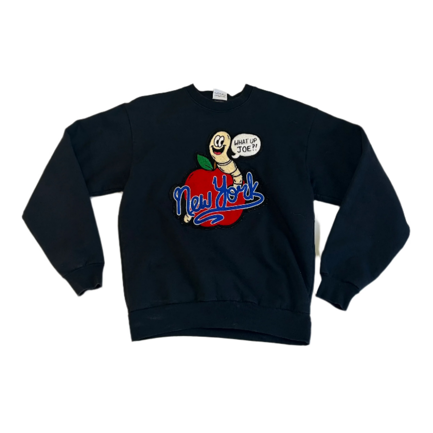 Vintage Joe Fresh Goods NY Crewneck Navy Size Small