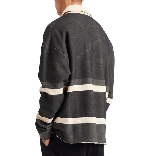 DIET STARTS MONDAY Free World Rugby Vintage Black & Red