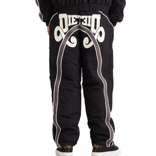 DIET STARTS MONDAY Reverso Nylon Pant Black