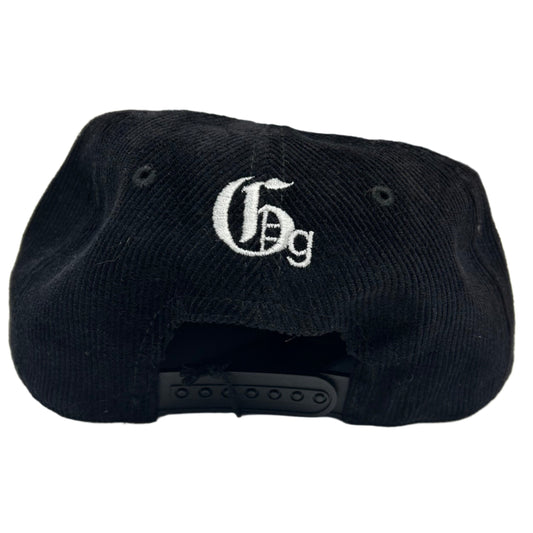 Greater Good Goated Cord Snapback Black