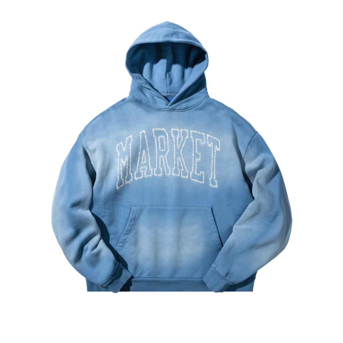 MARKET STATIC ARC HOODIE SKY BLUE