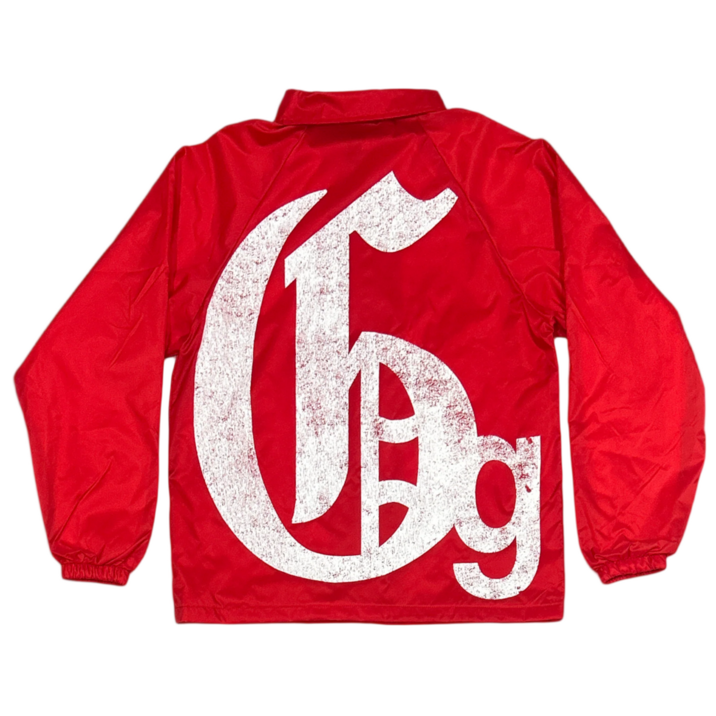 Greater Good Uniform Coach Jacket Red