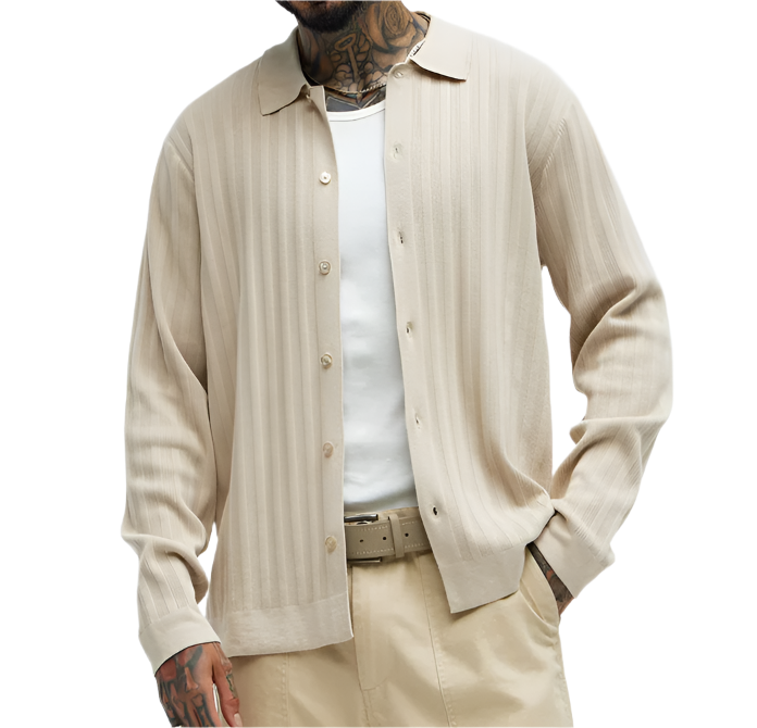 jone(s) Eternal Polo Cardigan Cream