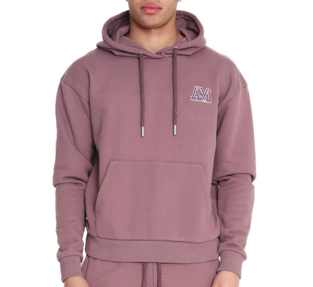 Amicci ASTORI CORE LOOPBACK HOODIE DARK MAUVE – jone(s)