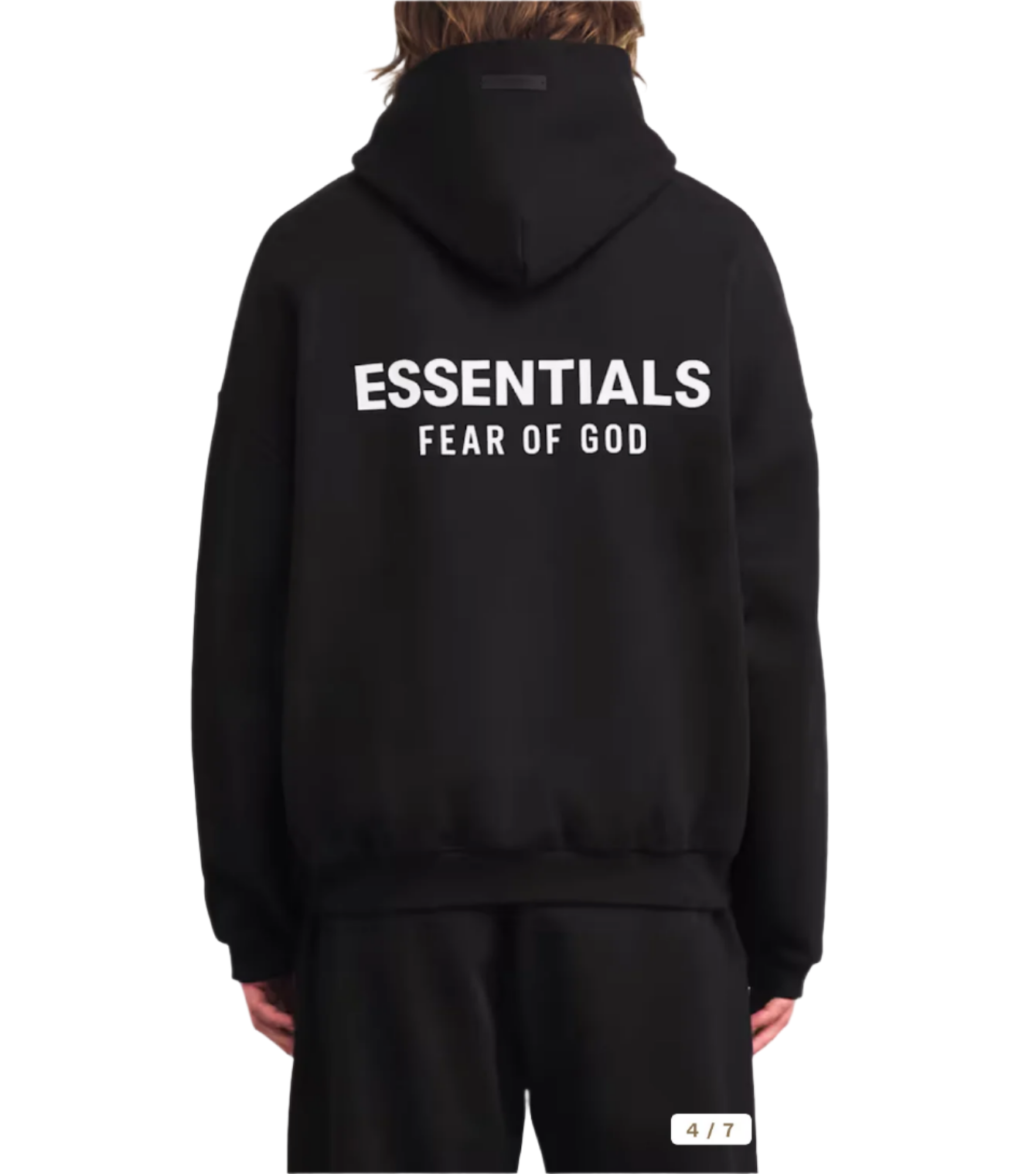 Fear of God Essentials Hoody Black