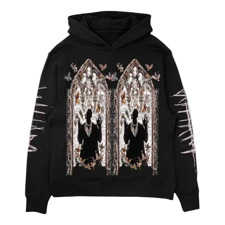 Who Decides War x Lil Baby WHAM Hoodie Black XL