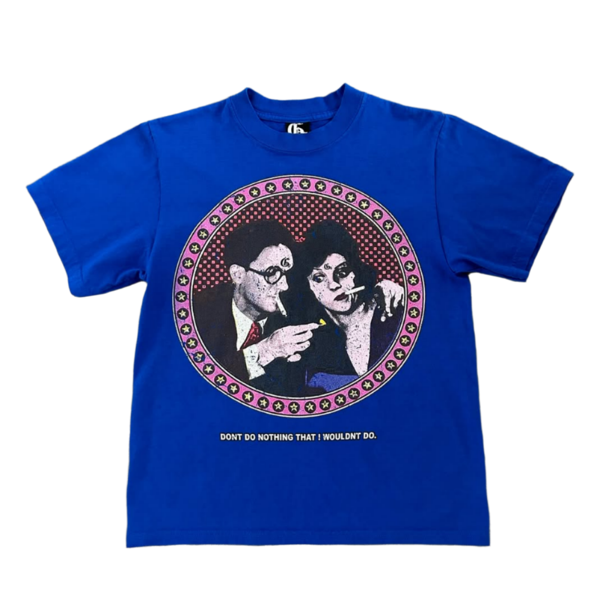 Greater Good Short Sleeve Dare Tee Blue