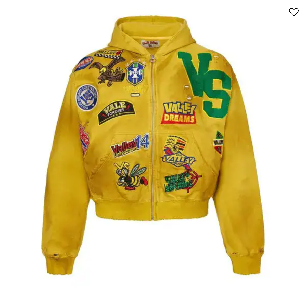 VALE DOODLE ZIP UP