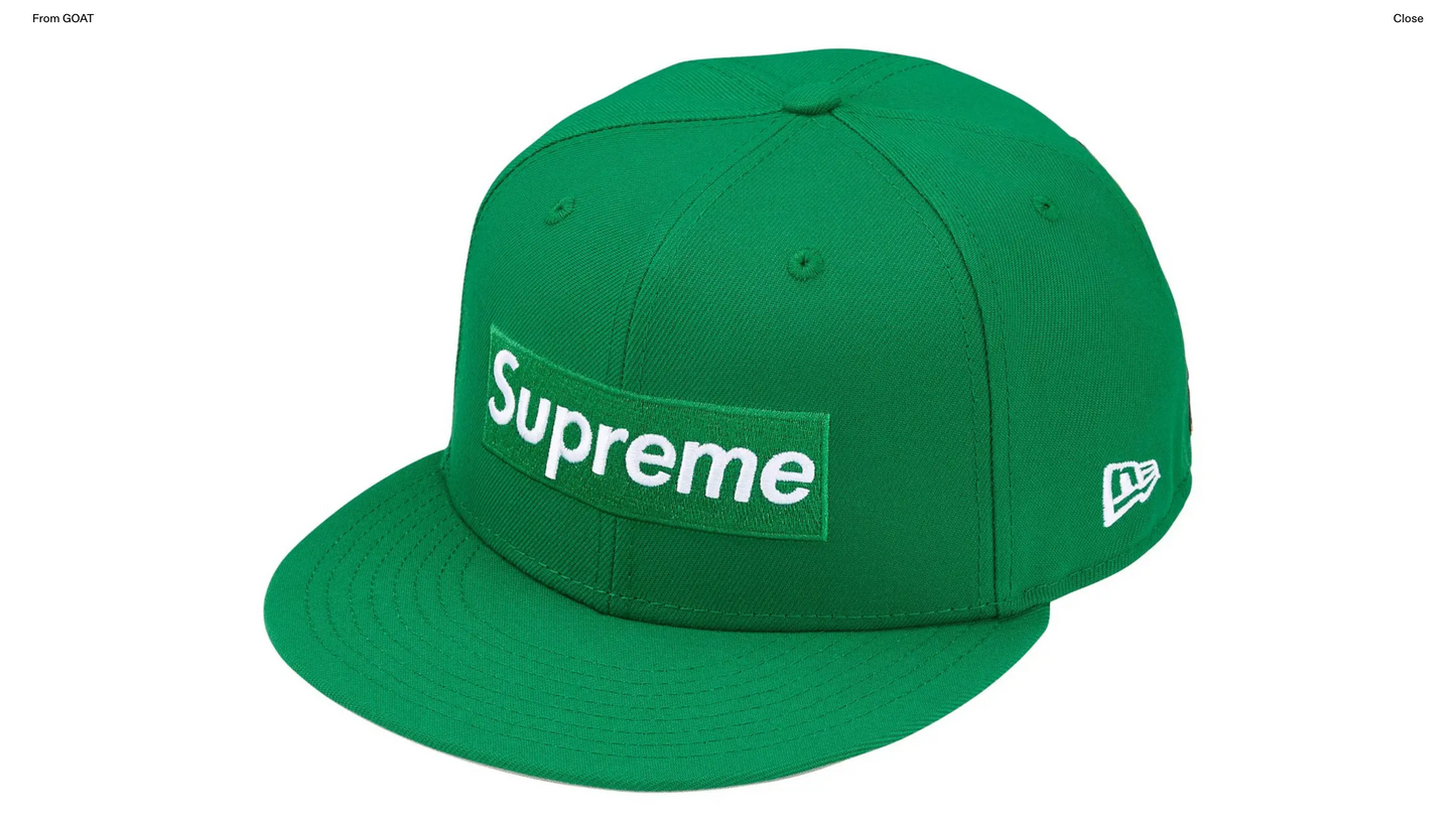 Supreme Rings Box Logo New Era