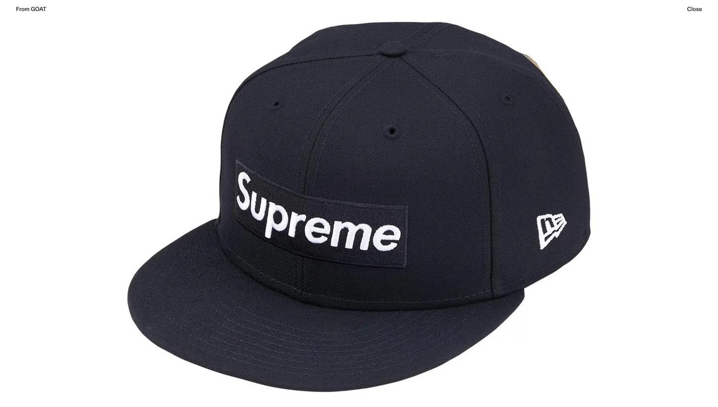 Supreme Rings Box Logo New Era