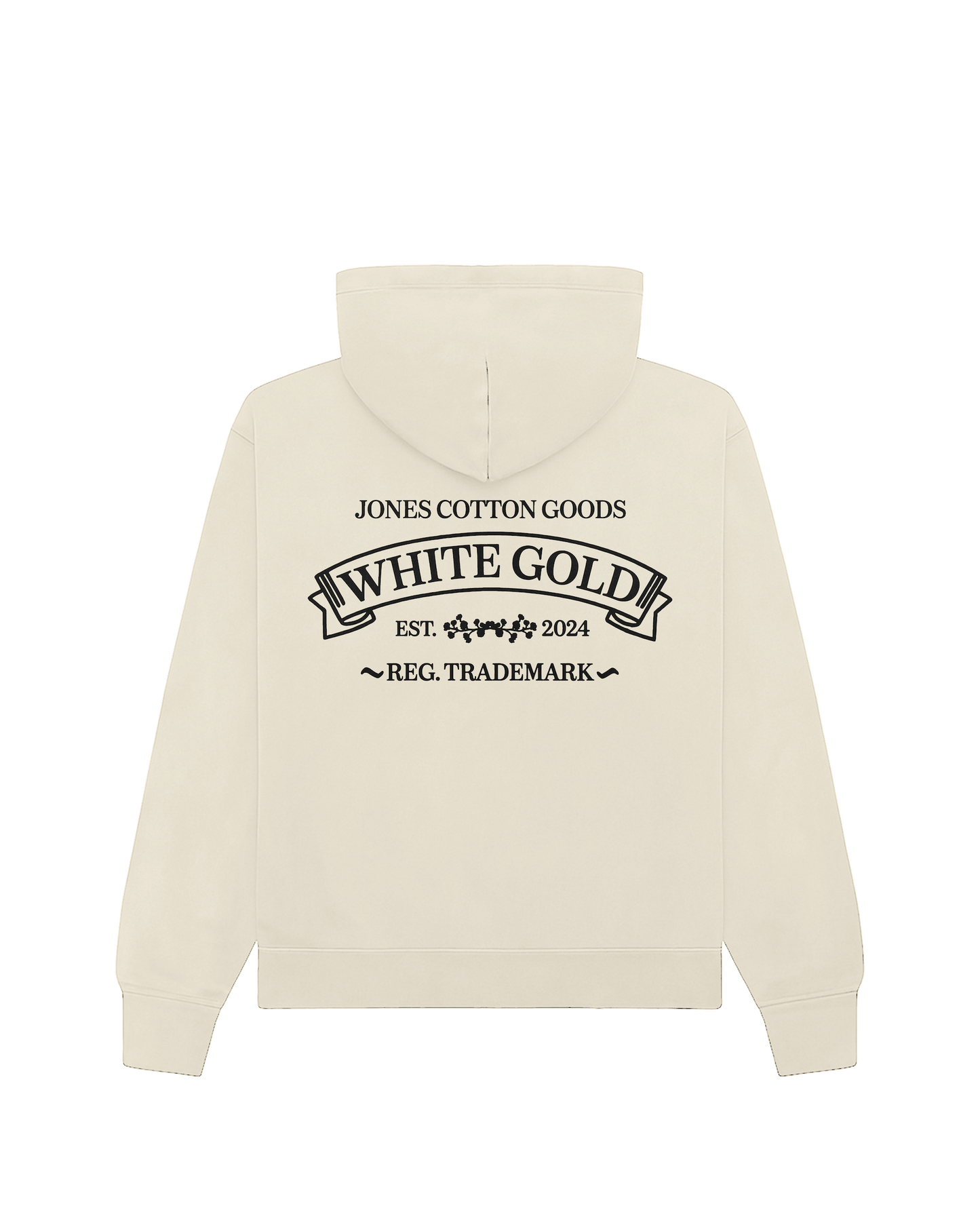 jone(s) White Gold Reflections Hoody Cream