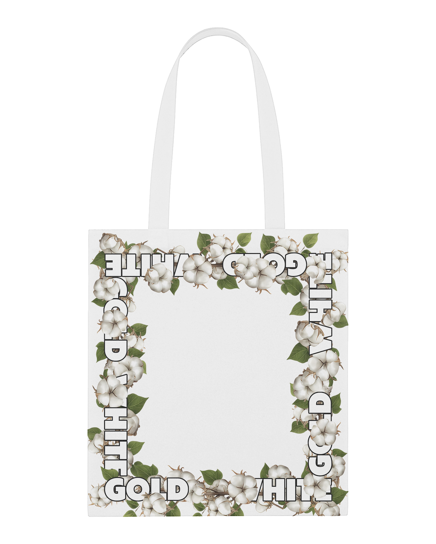 jone(s) White Gold Tote Bag