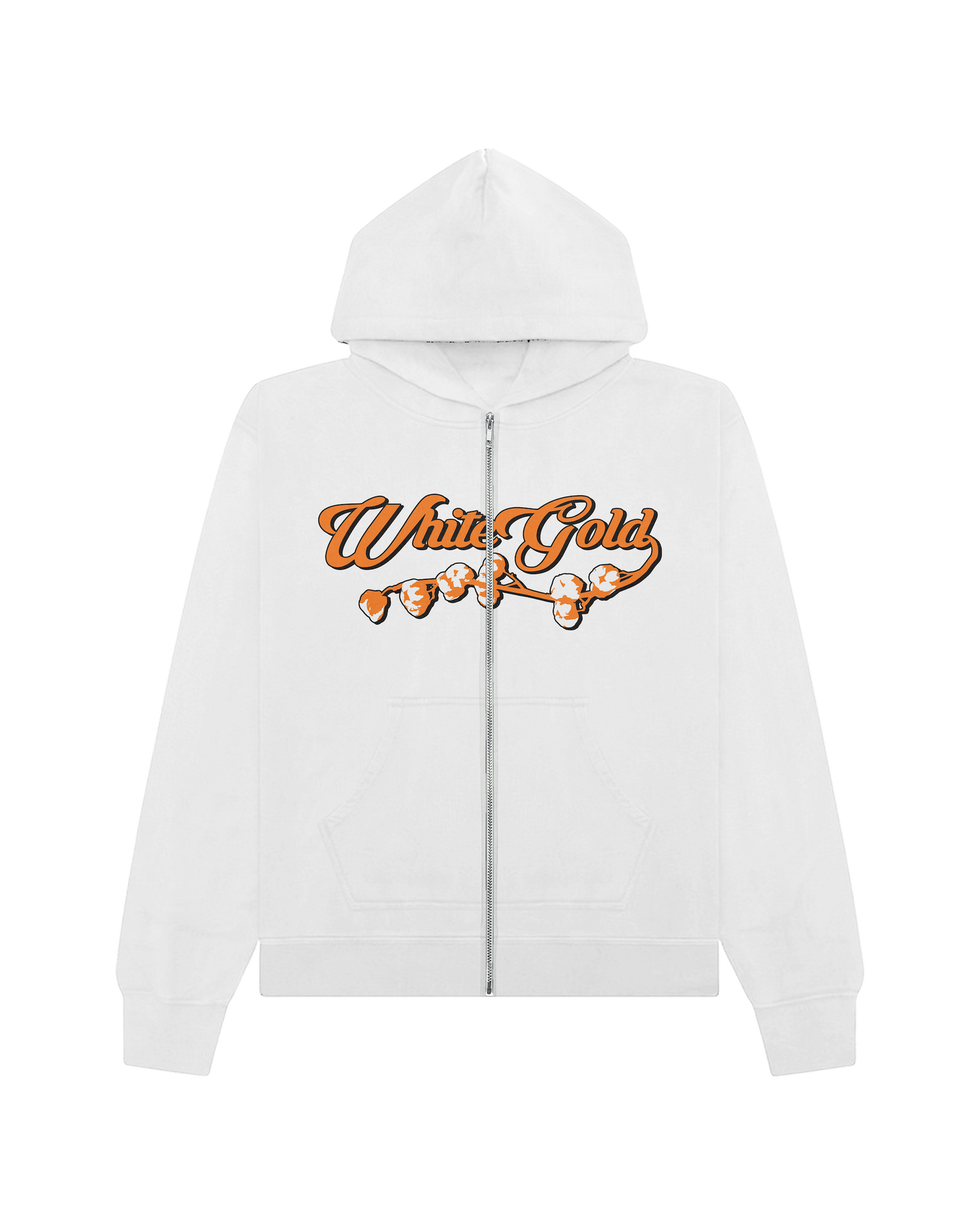 jone(s) White Gold "Delta" Oatmeal Full Zip Hoody
