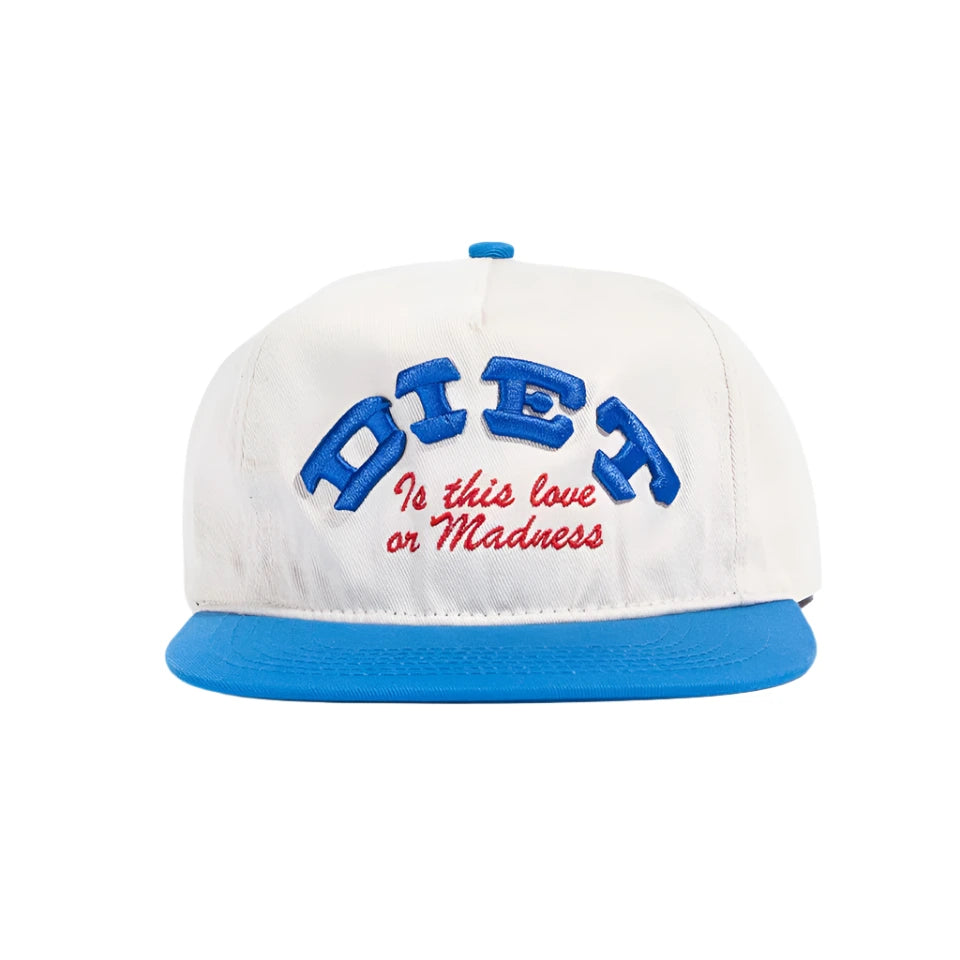 DIET STARTS MONDAY Madness Hat White Multi