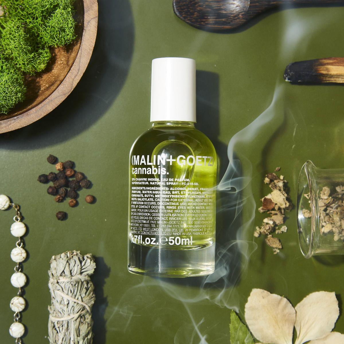 (MALIN+GOETZ) cannabis eau de parfum.