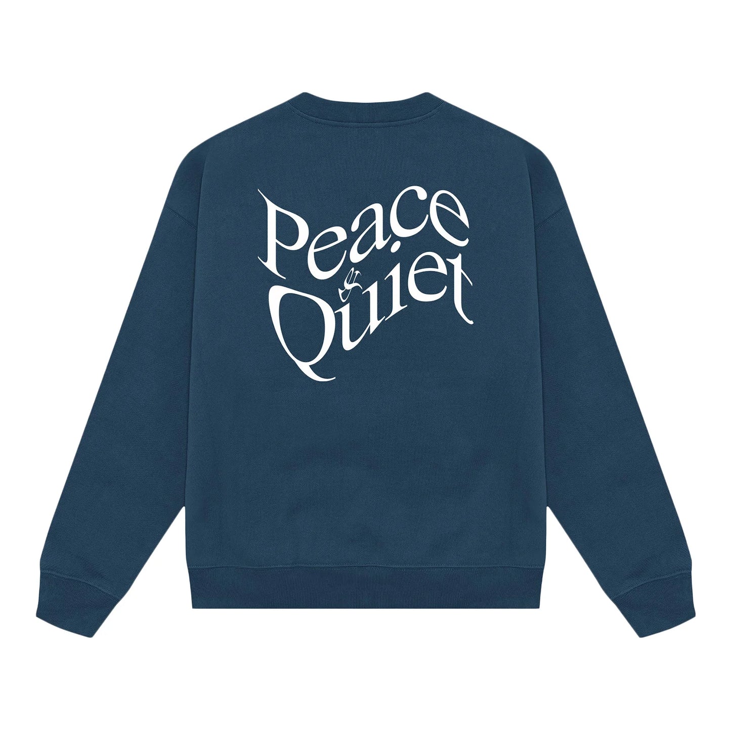 Museum of Peace & Quiet WARPED CREWNECK Navy