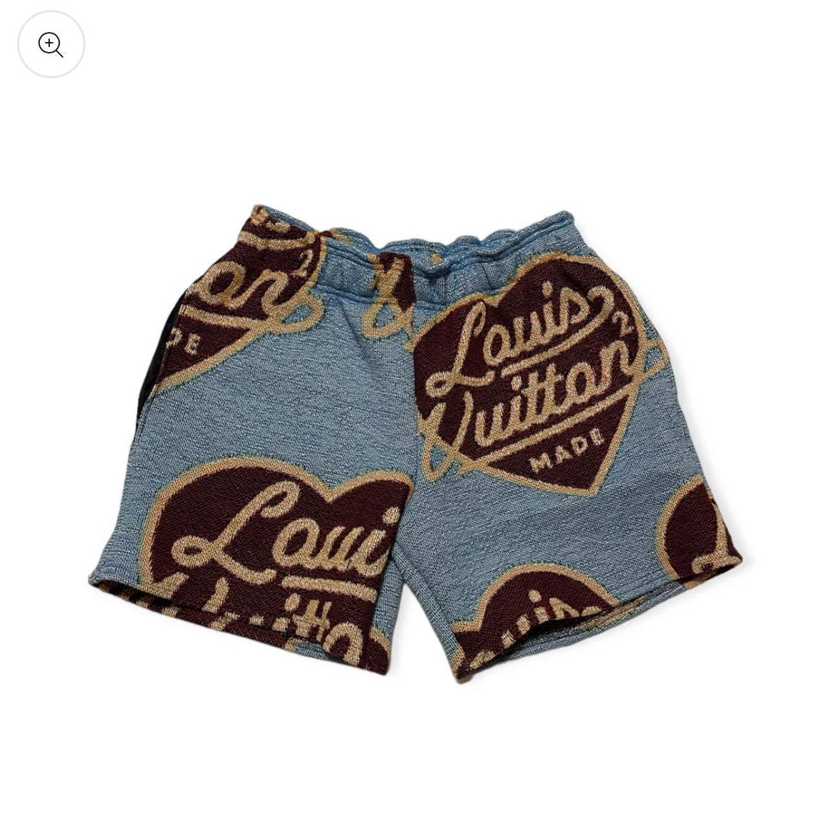 MARQ LV HEARTS TAPESTRY SHORTS