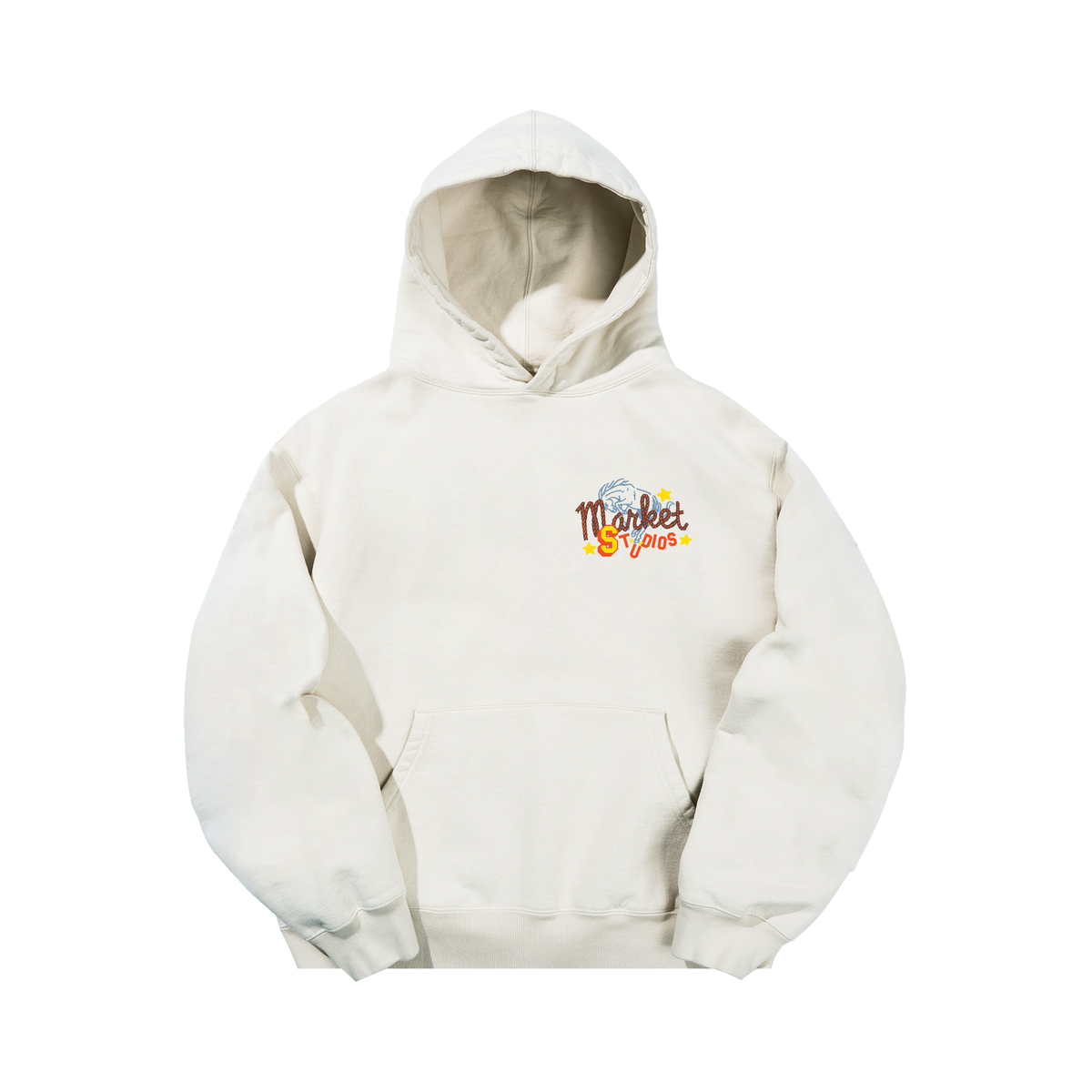 MARKET Desert League Hoodie Unbleached Cotton