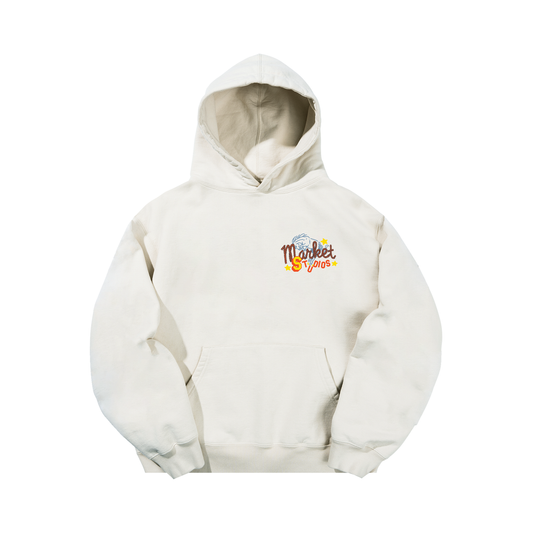 MARKET Desert League Hoodie Unbleached Cotton