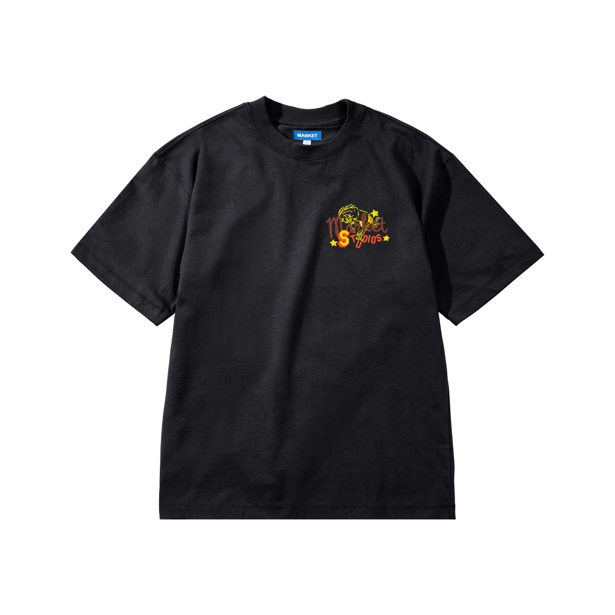 MARKET Desert League T-Shirt Pirate Black