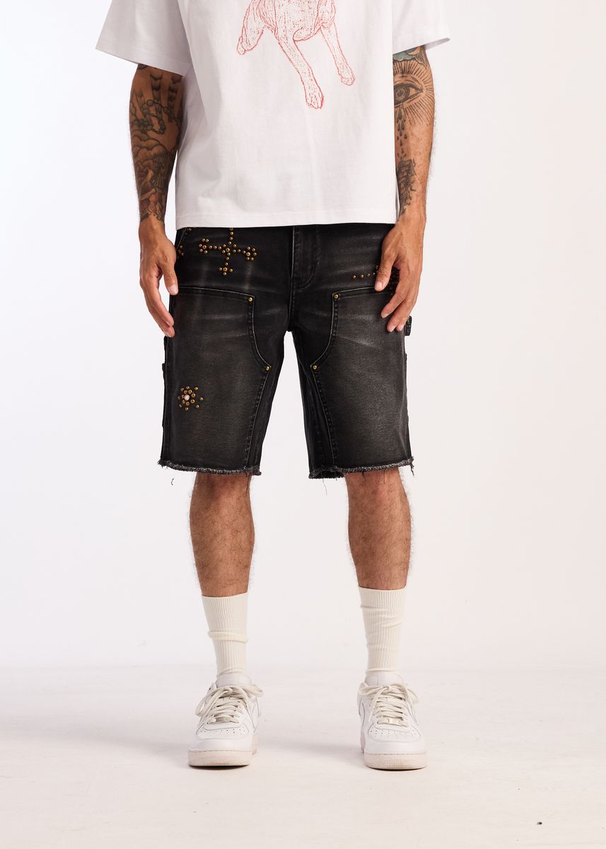 Embellish SHADOW SHORTS (WASHED BLACK)