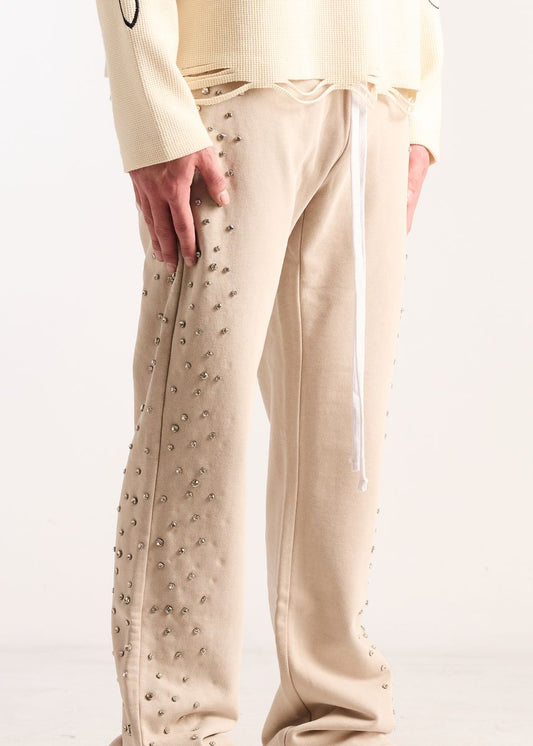 Embellish Ice Lounge Pants Tan