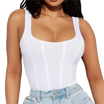 jone(s) Women Flawless Tank Top - White