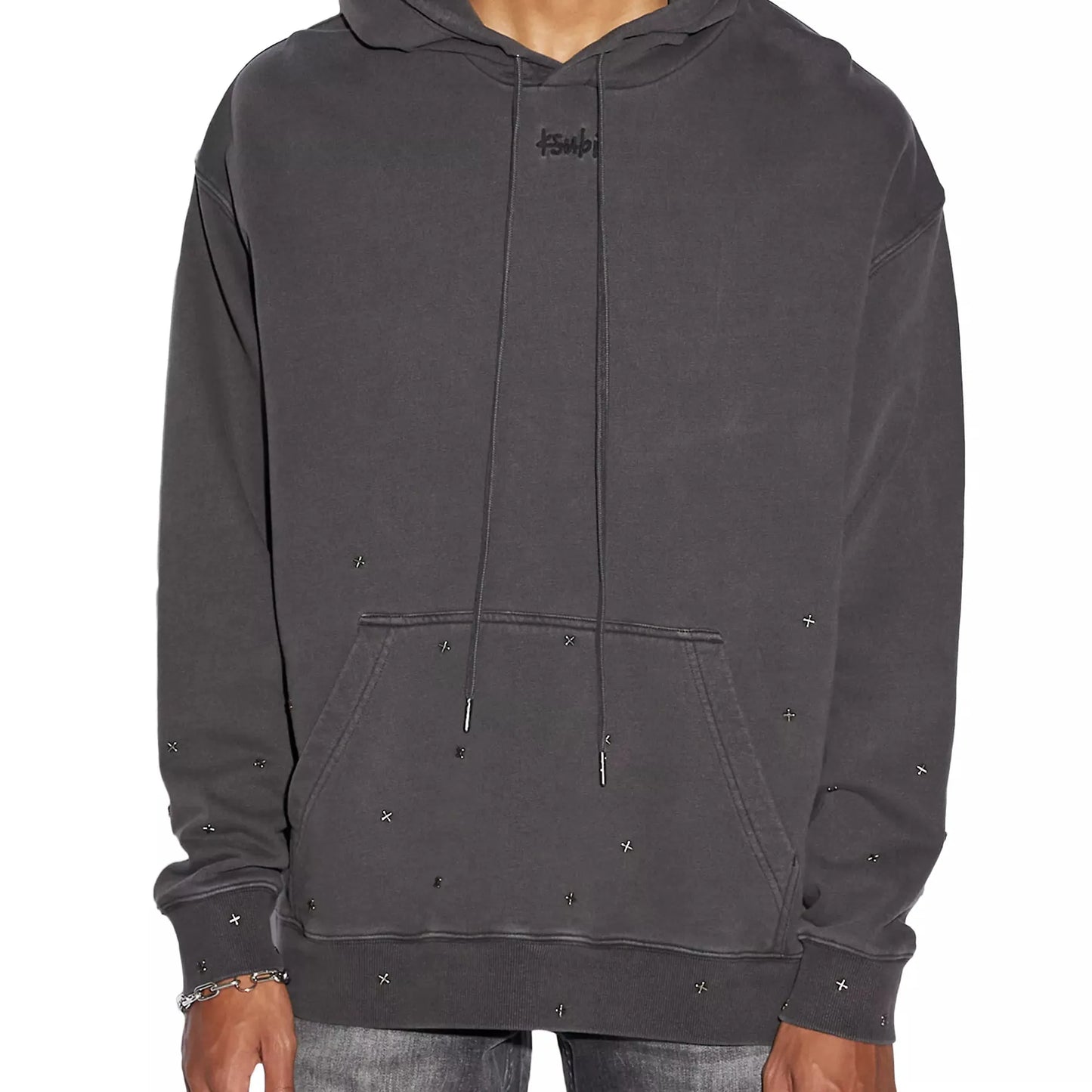 Ksubi Jupiter Slash Biggie Cotton Hoodie