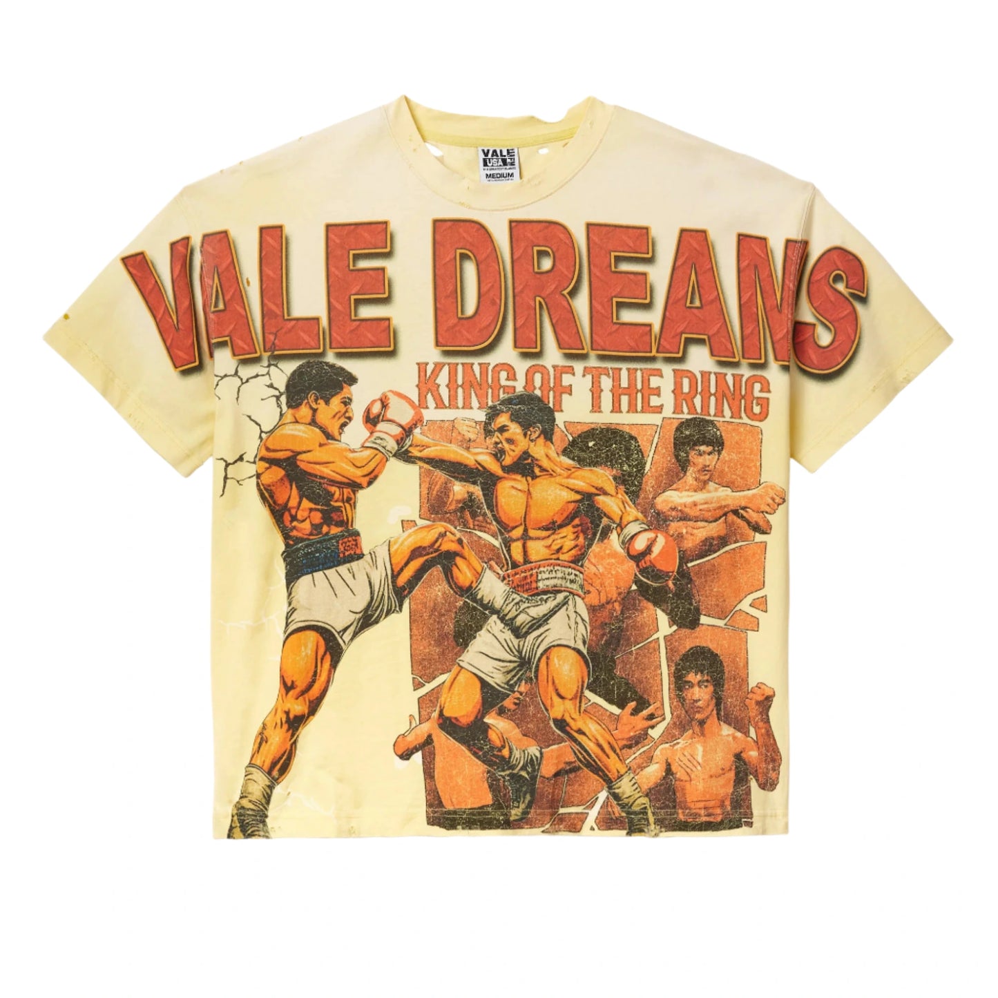VALE FOREVER SUN SHATTERED FIST TEE VINTAGE