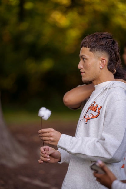 jone(s) White Gold "Delta" Oatmeal Full Zip Hoody