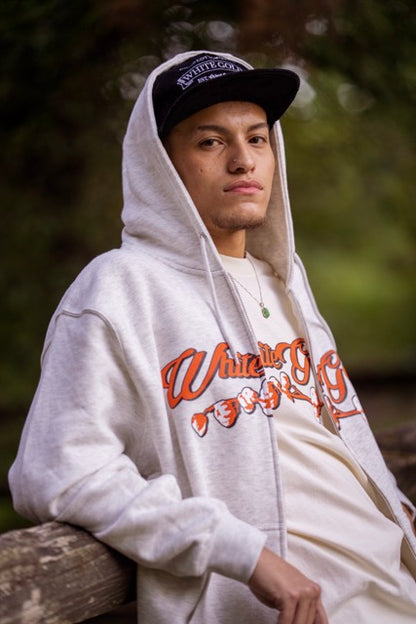 jone(s) White Gold "Delta" Oatmeal Full Zip Hoody