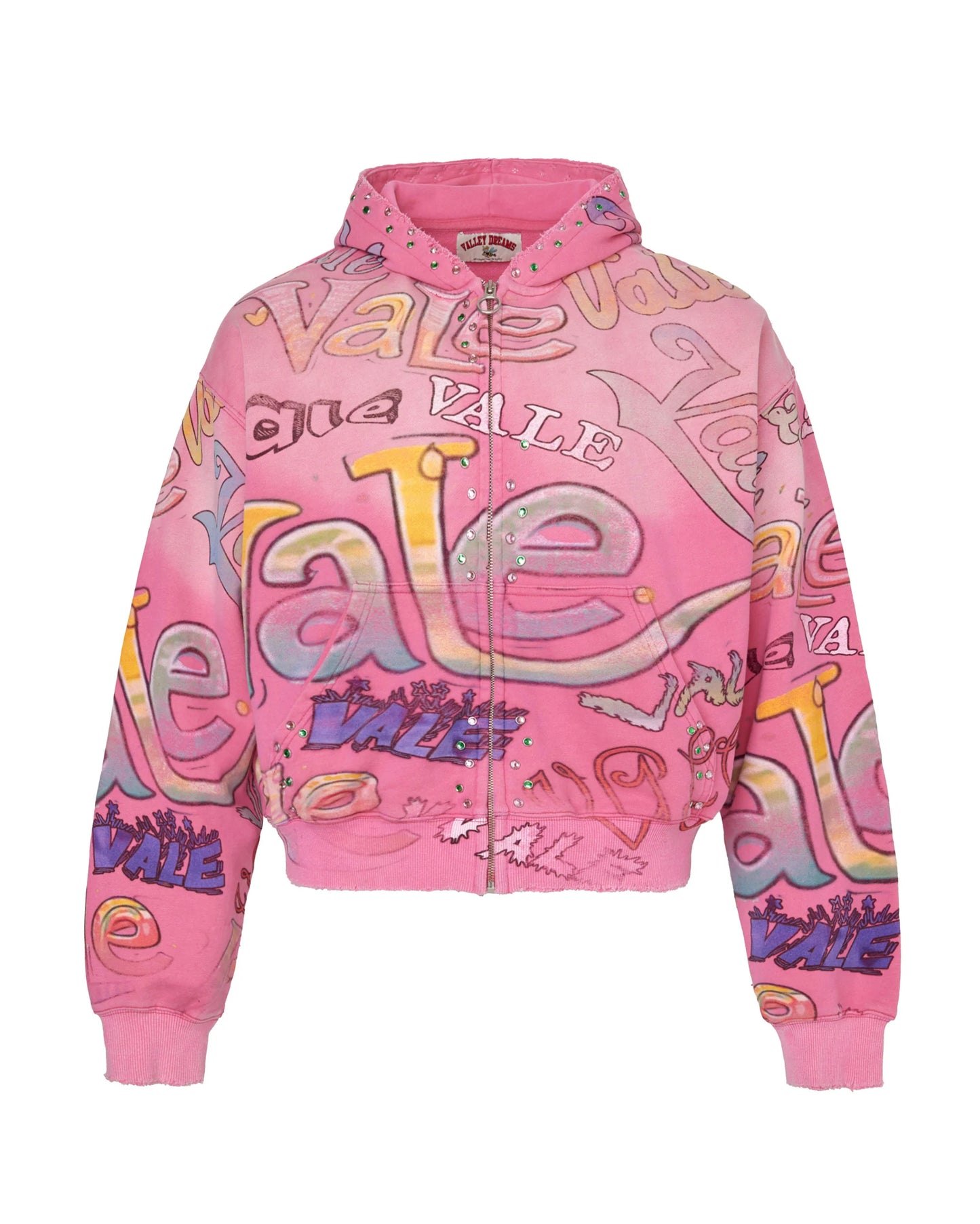 VALE BUBBLE GUM ZIP UP