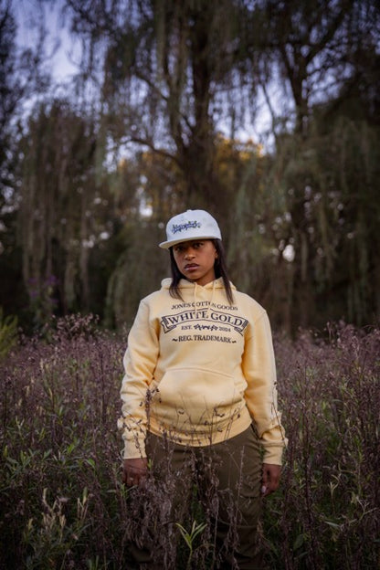 jone(s) White Gold Cotton Goods Hoody Light Yellow