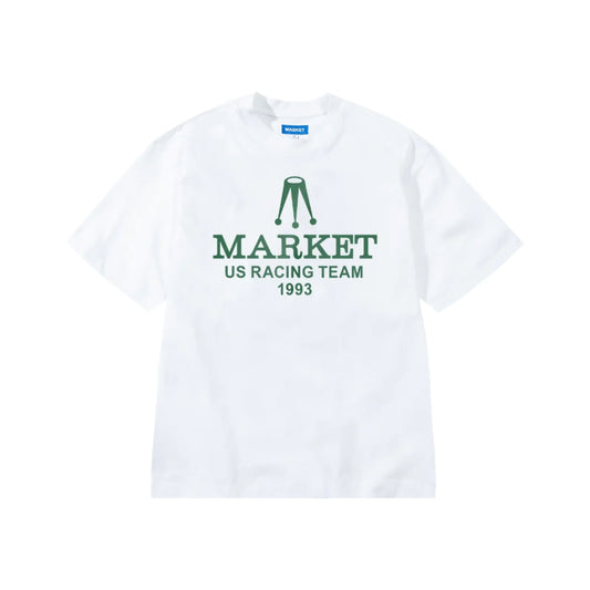 MARKET RELAX TEAM RACING T-SHIRT WHITE