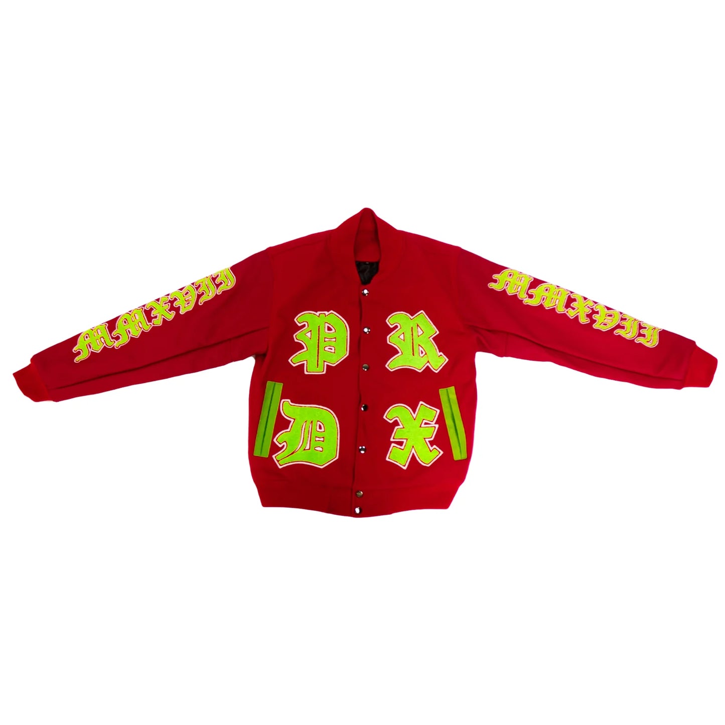 PARADOX OLD VARSITY JACKET LIGHTNING ARC LOGO