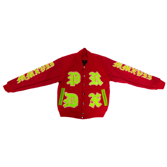 PARADOX OLD VARSITY JACKET LIGHTNING ARC LOGO