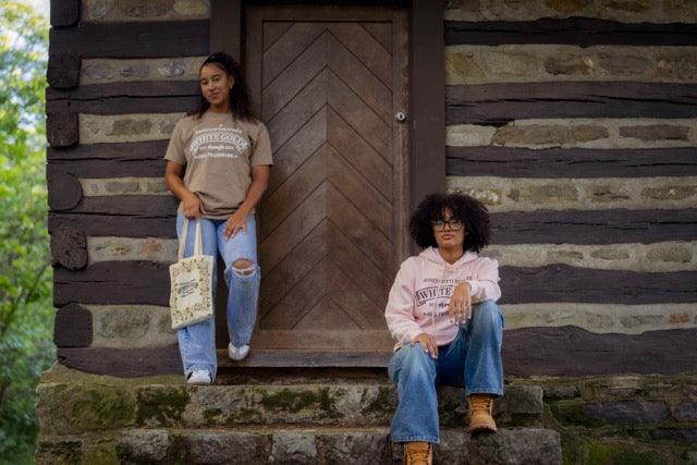 Jones White Gold Denim Goods Tee Taupe